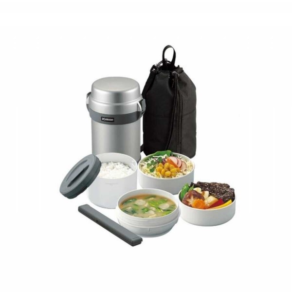 Zojirushi SL-JAF14-SA Vakumlu Yemek Termosu Kabı 1.23Lt Gümüş