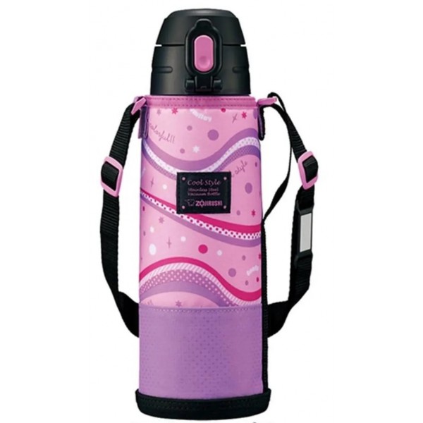 Zojirushi SP-JB10-VU Askılı Termos Matara Suluk 1Lt (Mor-Pembe)
